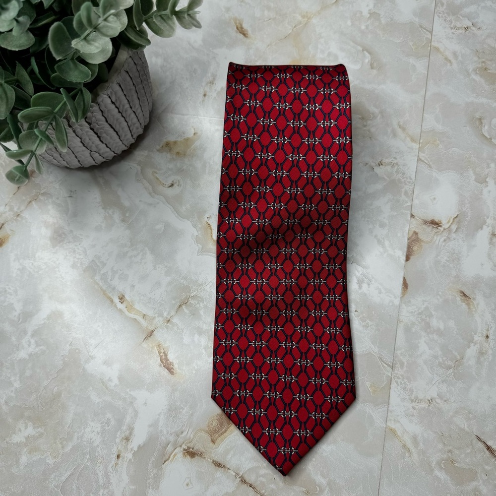 Bert‎ Pulitzer Silk Men's Tie 3 5/8" - 58"